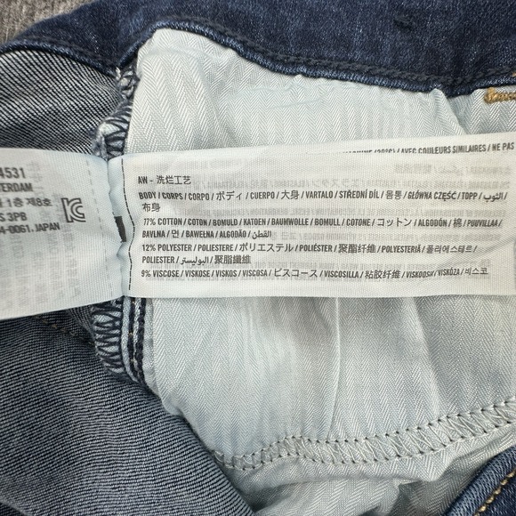 Hollister‎ High Rise Flare Jeans 16R Blue Stretch Denim Soft Comfort Women - Picture 8 of 8